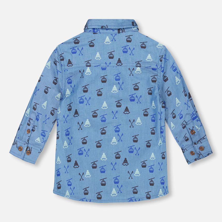 Chemise Ski 3-6ans-Deux par Deux-2X2-H20T15-CLÉMENT