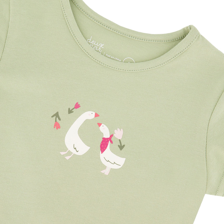 T-shirt Petite Prairie 3-6ans-Deux par Deux-2X2-H30F70-3910-CLÉMENT