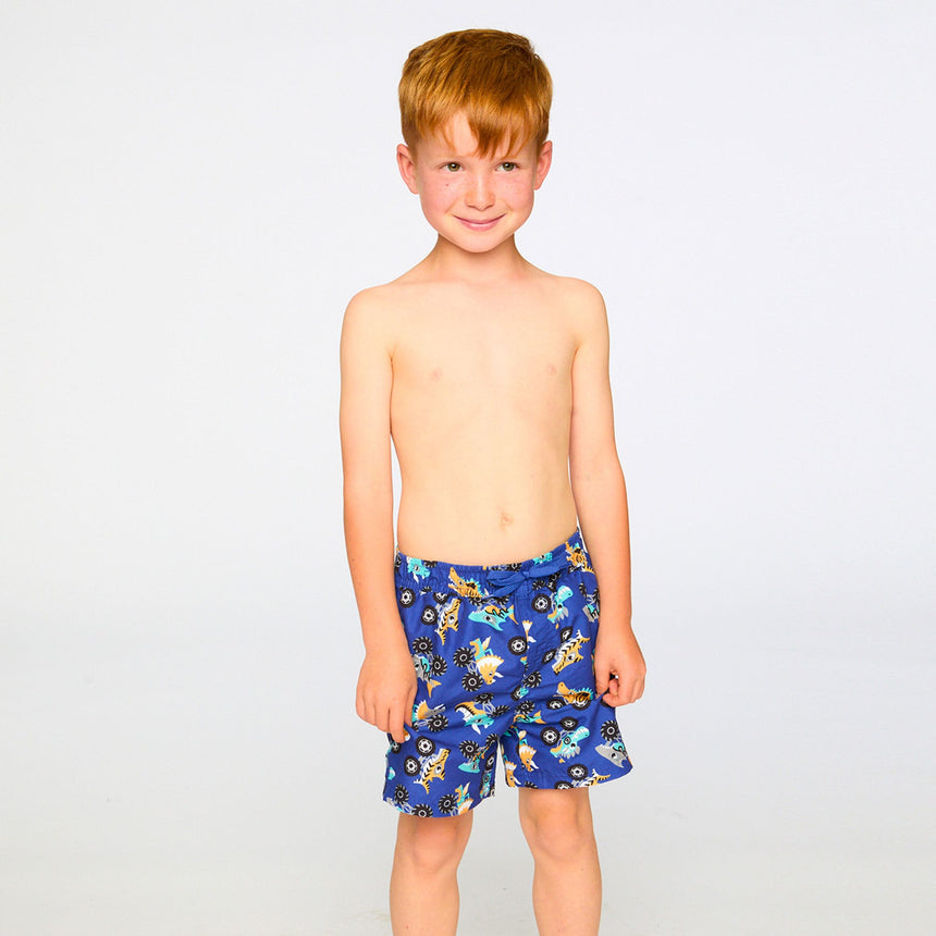 Maillot Short Monster Truck2-6ans-Deux par Deux-2X2-H30OB10-160-CLÉMENT