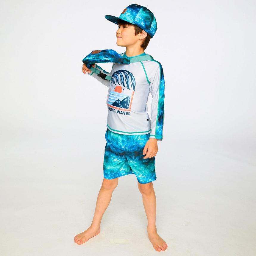 Maillot Short Vagues 2-6ans-Deux par Deux-2X2-H30OB33-165-CLÉMENT