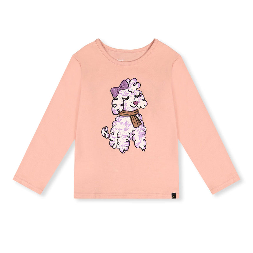 T-shirt Caniche 7-10ans-Deux par Deux-Pêche-7-2X2-J20I70-8100C-CLÉMENT