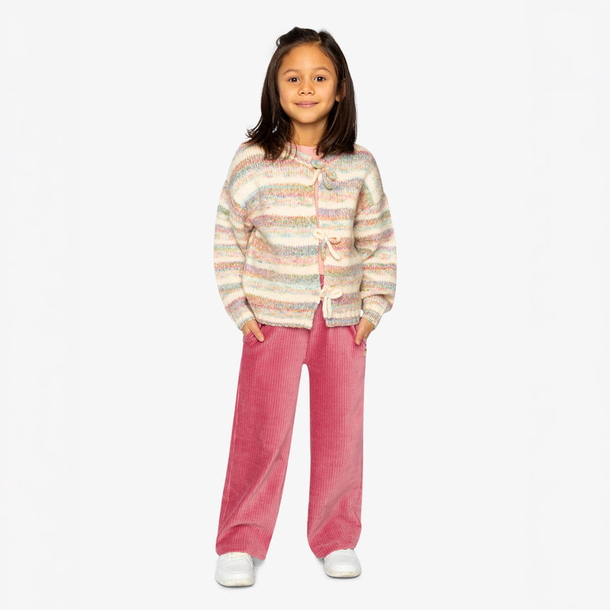 Pantalon Velour Douce Poesie 3-6ans-Deux par Deux-2X2-J20K22-6930B-CLÉMENT