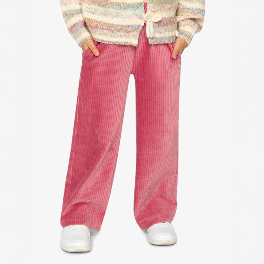 Pantalon Velour Douce Poesie 7-10ans-Deux par Deux-2X2-J20K22-6930C-CLÉMENT