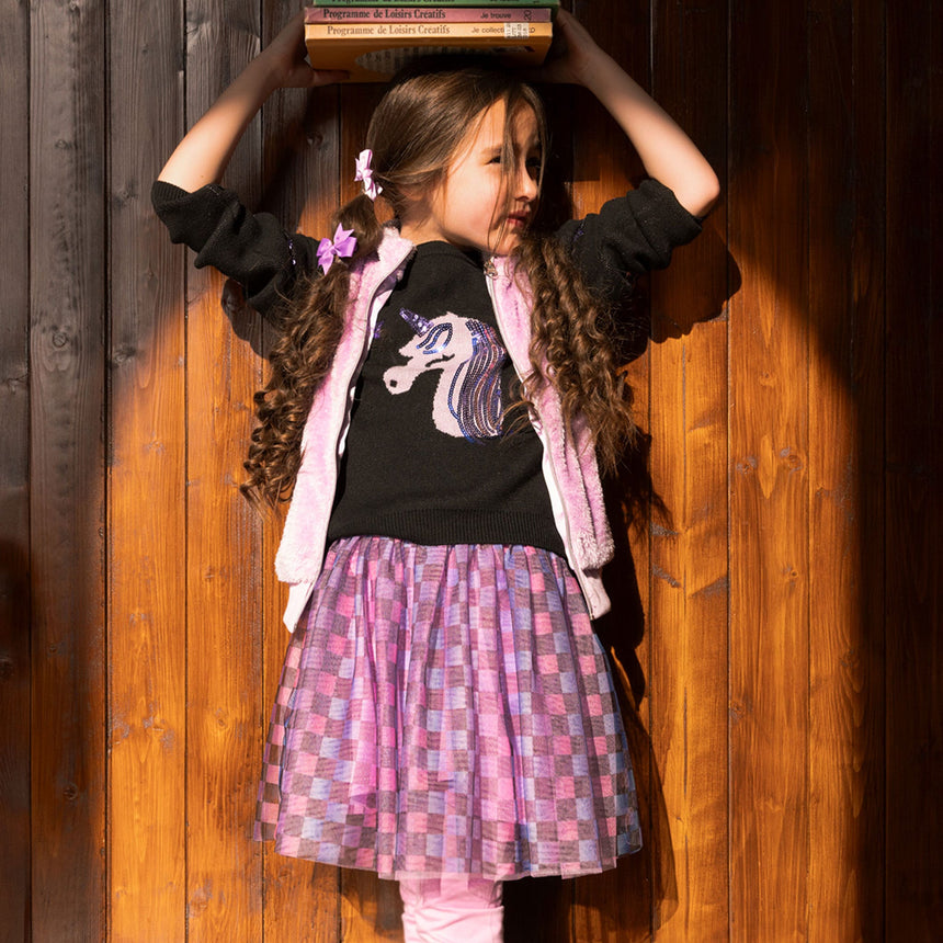 T-shirt Licorne 3-6ans-Deux par Deux-2X2-J20L70-999B-CLÉMENT