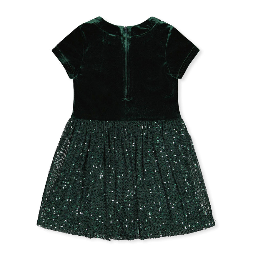 Robe Brillant Noël 3-6ans-Deux par Deux-2X2-J20OG90-393B-CLÉMENT