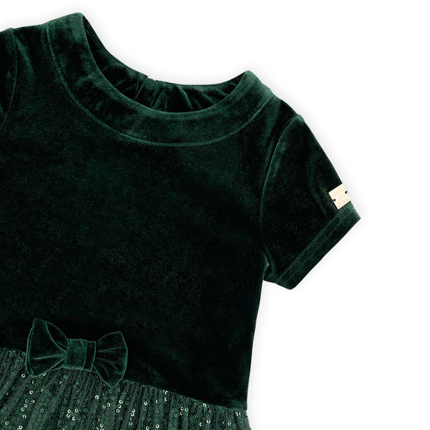 Robe Brillant Noël 3-6ans-Deux par Deux-2X2-J20OG90-393B-CLÉMENT