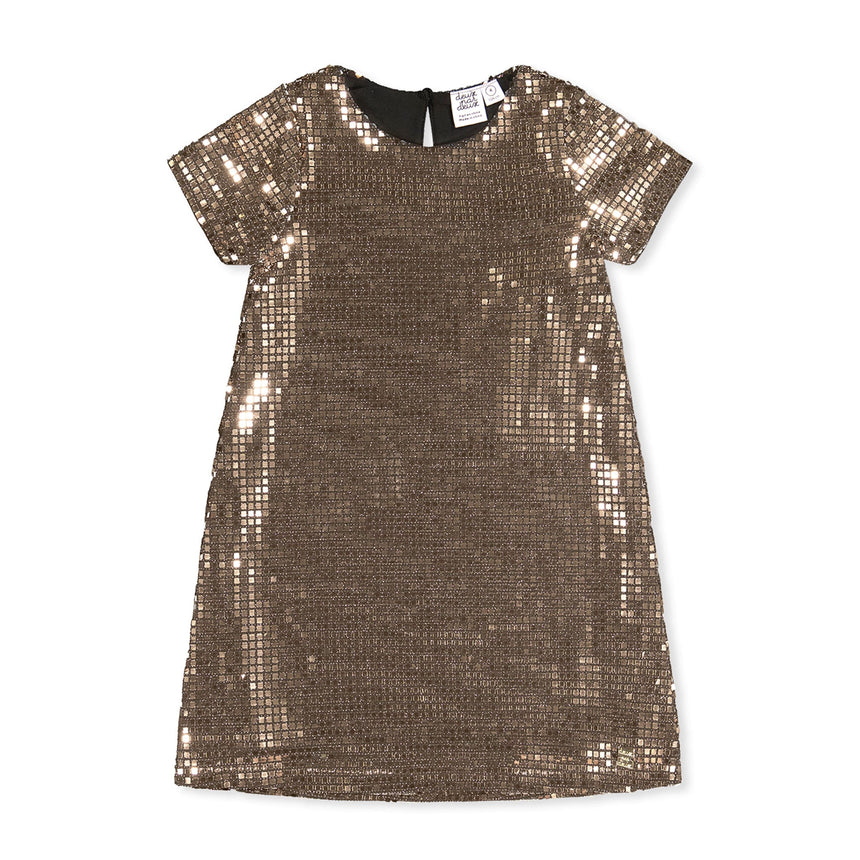 Robe Paillettes Noël 3-6ans-Deux par Deux-Taupe-3-2X2-J20OG92-116B-CLÉMENT