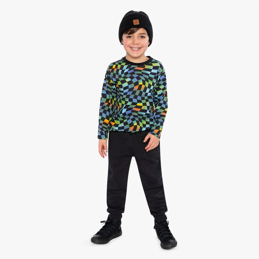 Pantalon Ouaté Boys 7-10ans-Deux par Deux-2X2-J20U21-999C-CLÉMENT