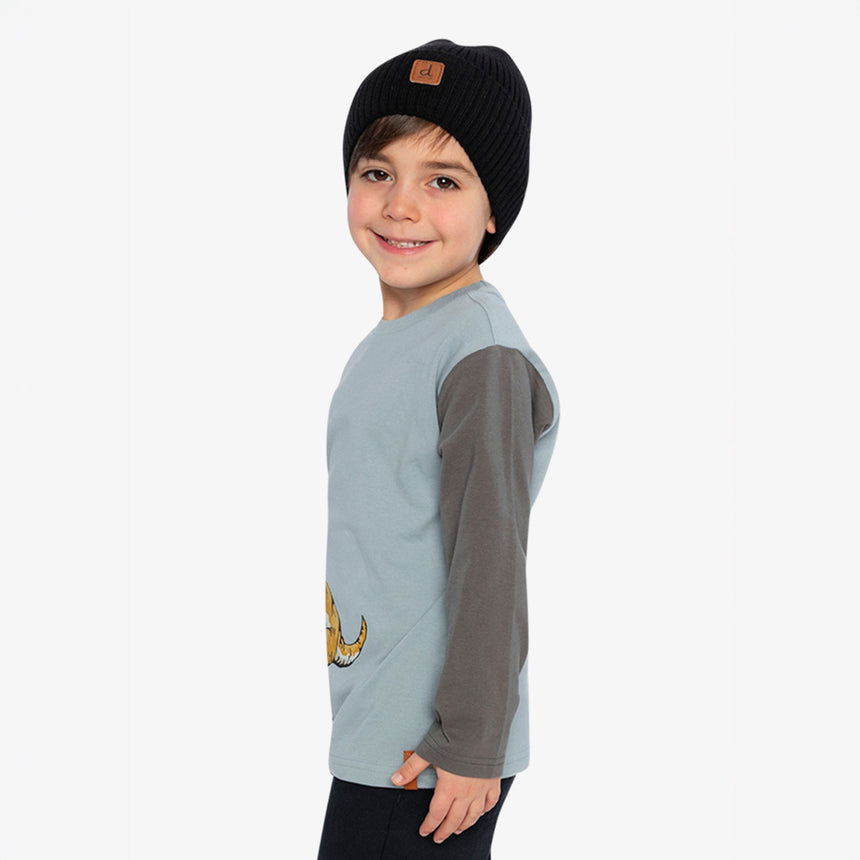 T-shirt Dinos Boys 3-6ans-Deux par Deux-2X2-J20U74-4015B-CLÉMENT