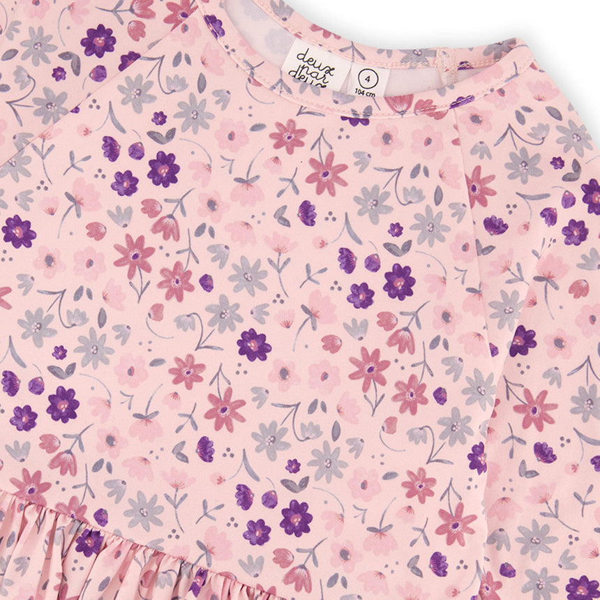 Robe Fleurs 3-6ans-Deux par Deux-2X2-J20Z86-311B-CLÉMENT