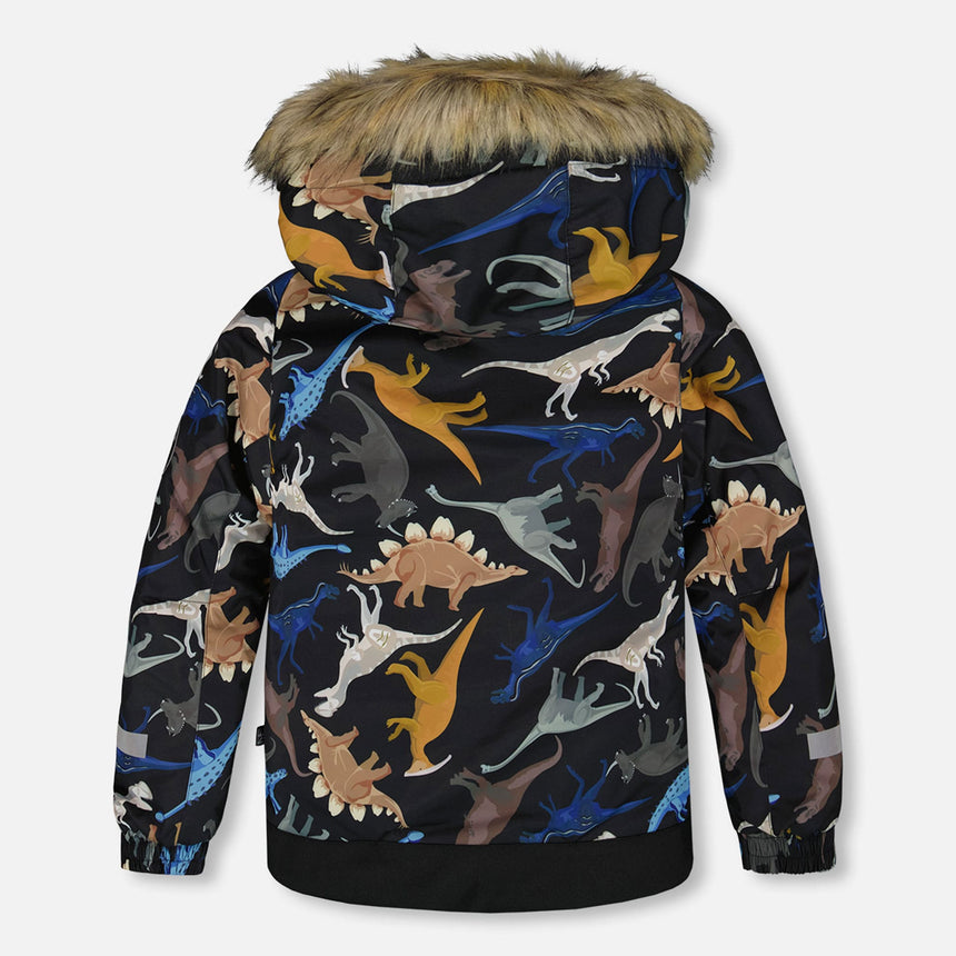 Habit de Neige Deux Pièces Dinos 2-6ans-Deux par Deux-2X3-H10PB48-980B-CLÉMENT