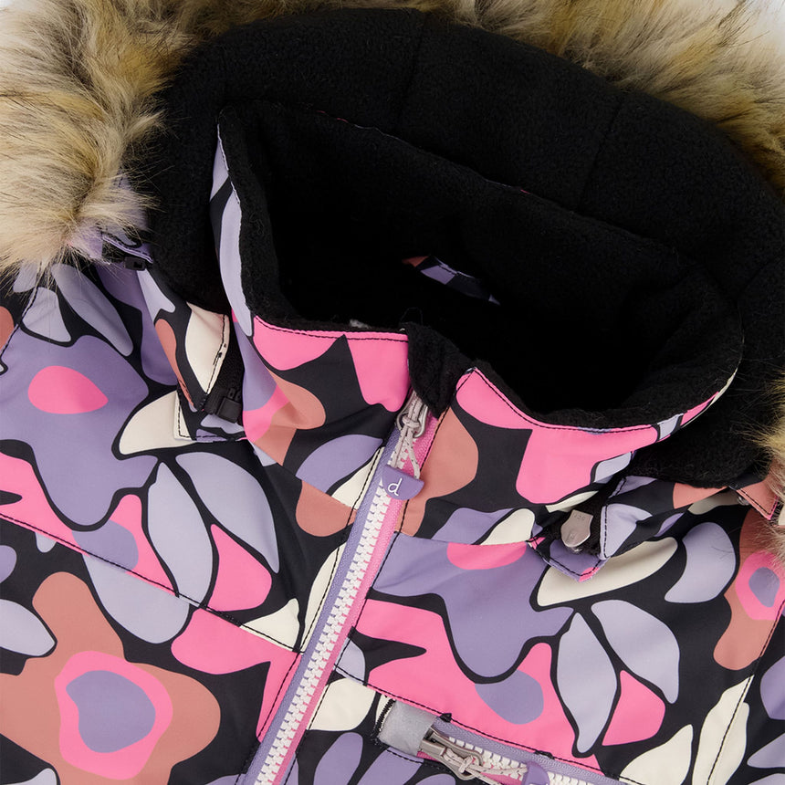 Habit de Neige Fleurs Retro 2-6ans-Deux par Deux-2X3-H10PG85-999B-CLÉMENT