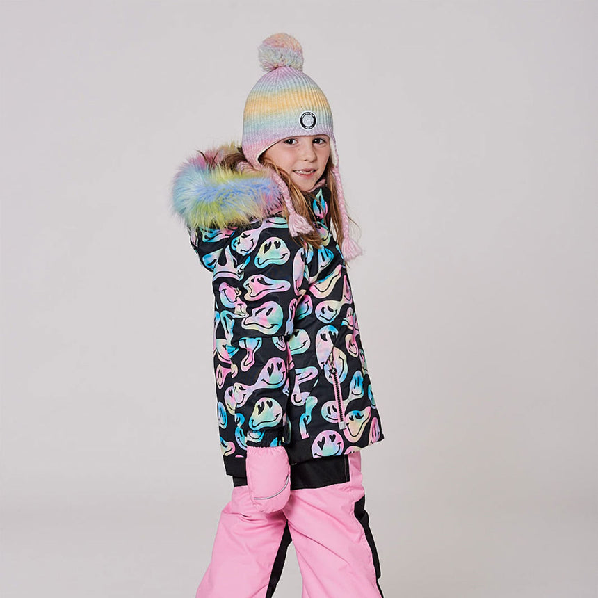 Tuque Tricot Arc-en-ciel 2-14ans-Deux par Deux-2X3-H10Z22-CLÉMENT