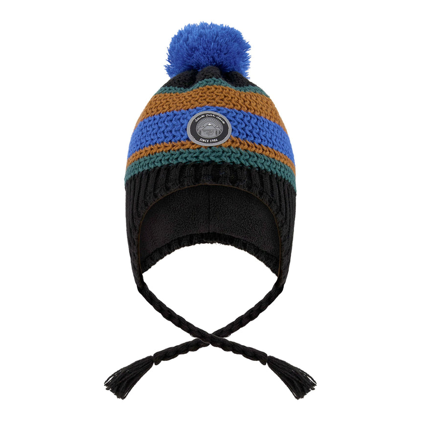Tuque Tricot Rayée 2-14ans-Deux par Deux-Marine-2-4-2X3-H10Z47-000-CLÉMENT