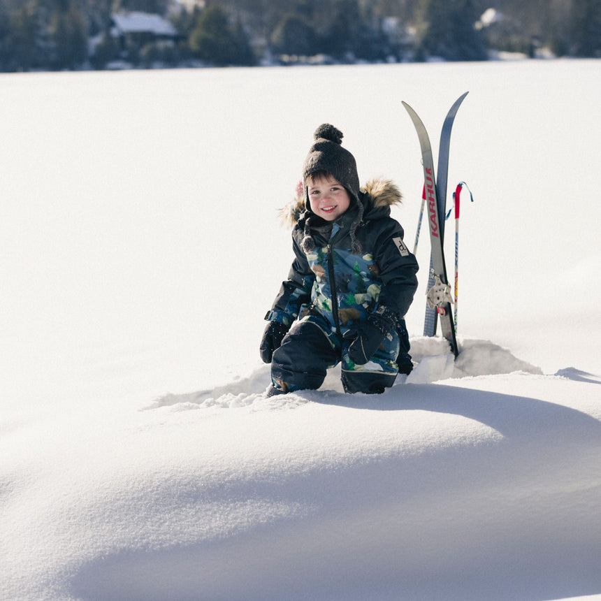 Habit de Neige Une Pièce Ours 2-6ans-Deux par Deux-2X3-J10DB77-052-CLÉMENT