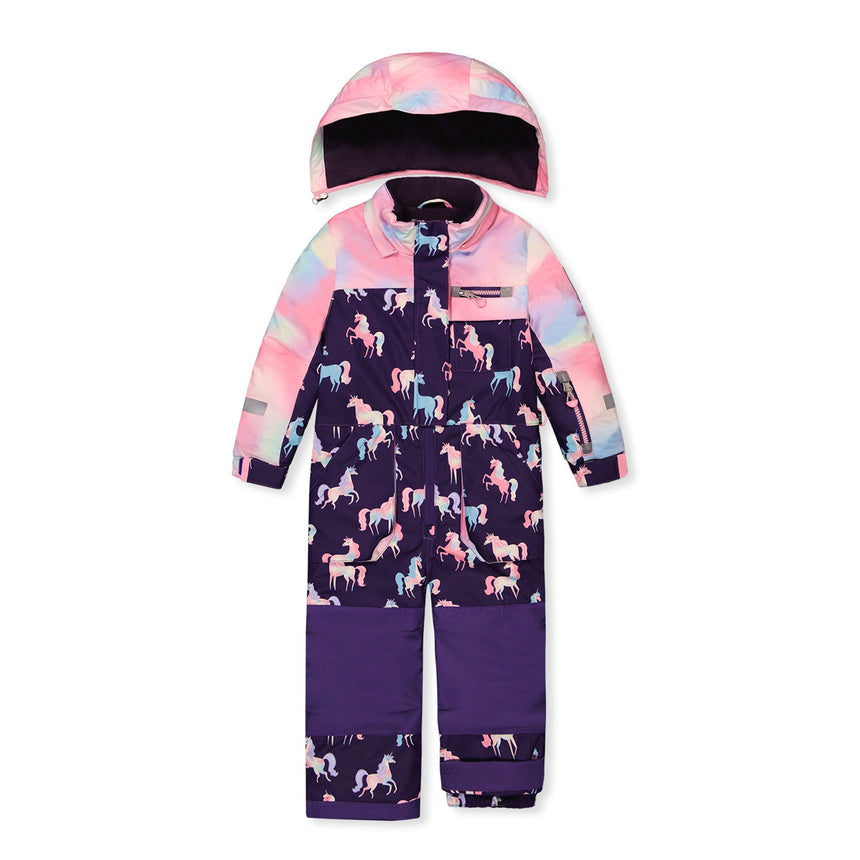 Habit de Neige Une Pièce Licornes 2-6ans-Deux par Deux-2X3-J10PG72-035B-CLÉMENT