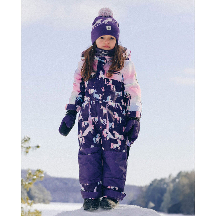 Habit de Neige Une Pièce Licornes 2-6ans-Deux par Deux-2X3-J10PG72-035B-CLÉMENT