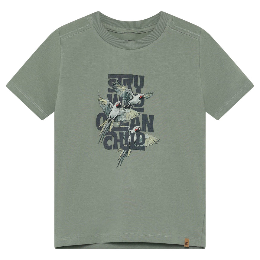 T-shirt Stay Wild 3-8ans-Minymo-Sauge-3-AC1-134320-9807-CLÉMENT