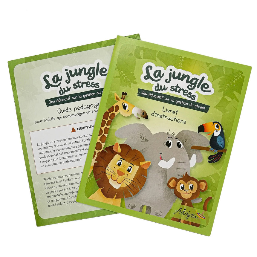 Jeu La Jungle Du Stress-Adajou-ADJ-ADJ001-JS-FR-CLÉMENT