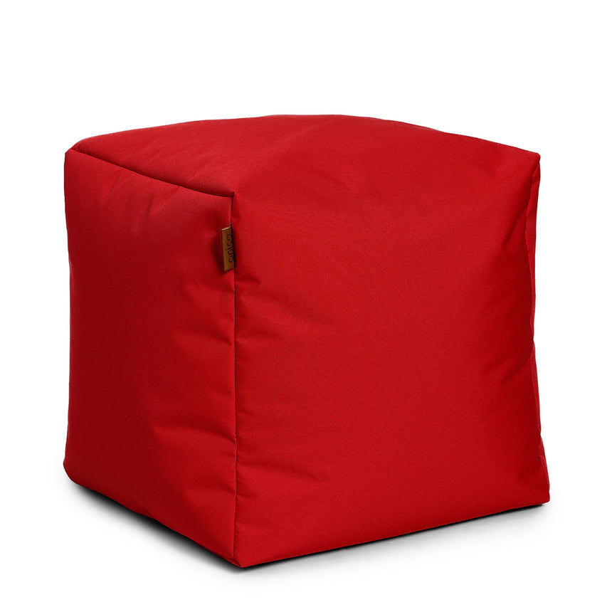 Pouf Repose-Pieds Carré - Chili-Arico-AIC-2400101192-CLÉMENT