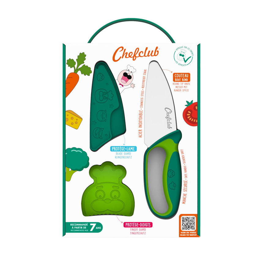 Couteau de Chef - Vert-Chefclub-AUT-2-40745-CLÉMENT