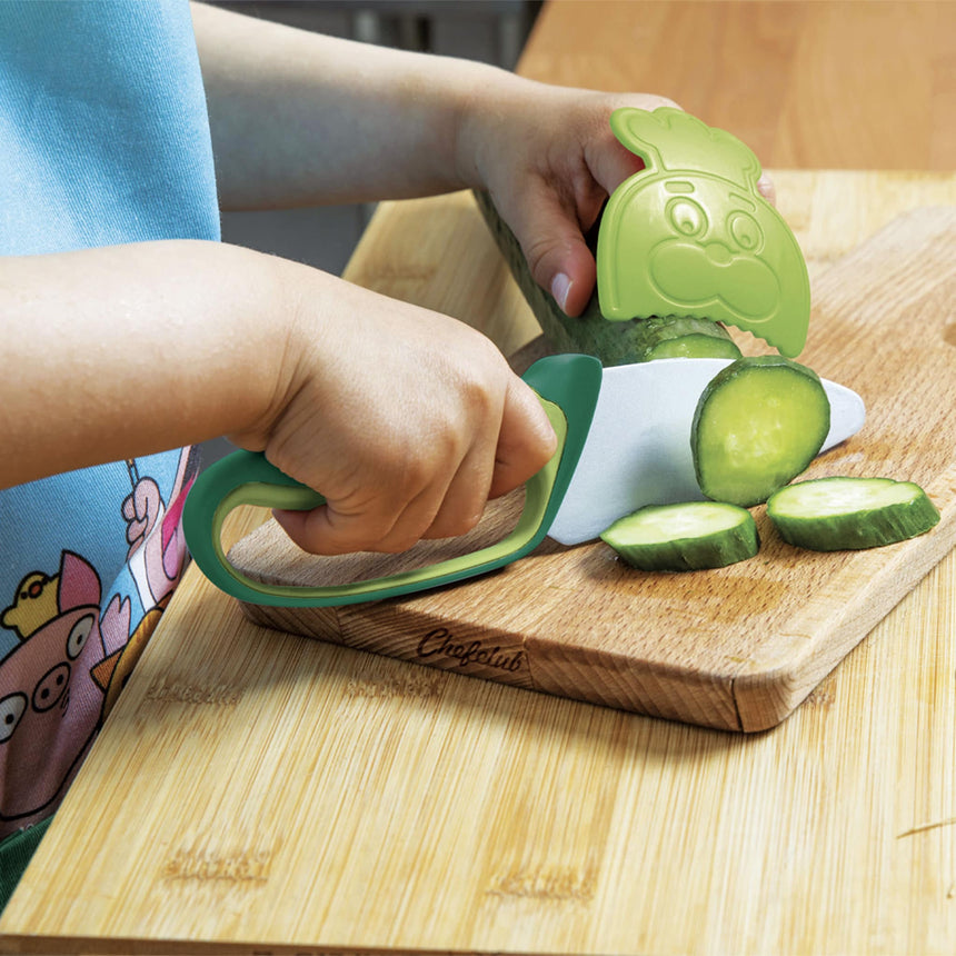 Couteau de Chef - Vert-Chefclub-AUT-2-40745-CLÉMENT