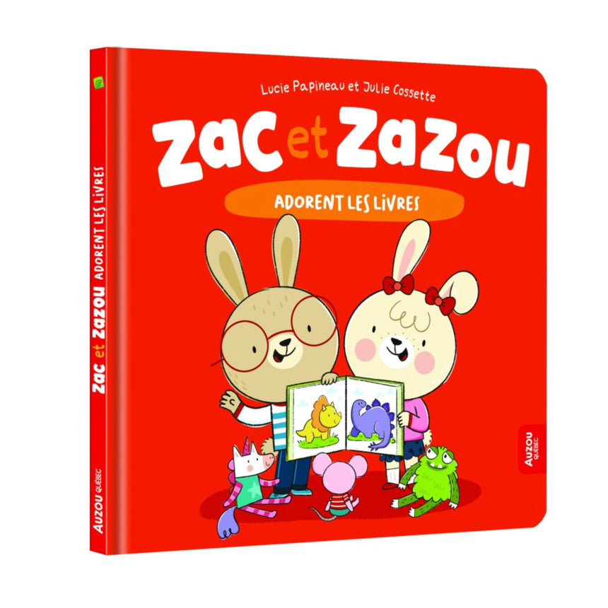 Zac Et Zazou Adorent Les Livres-Auzou-AUZ-782898243004-CLÉMENT
