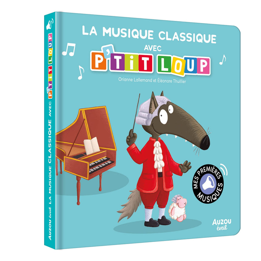 P'tit Loup La Musique Classique-Auzou-AUZ-791039521093-CLÉMENT
