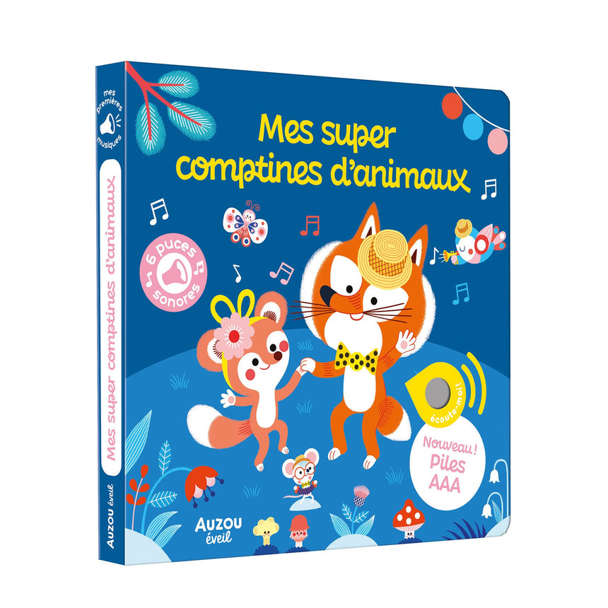 Mes Super Comptines D'Animaux-Auzou-AUZ-791039527811-CLÉMENT