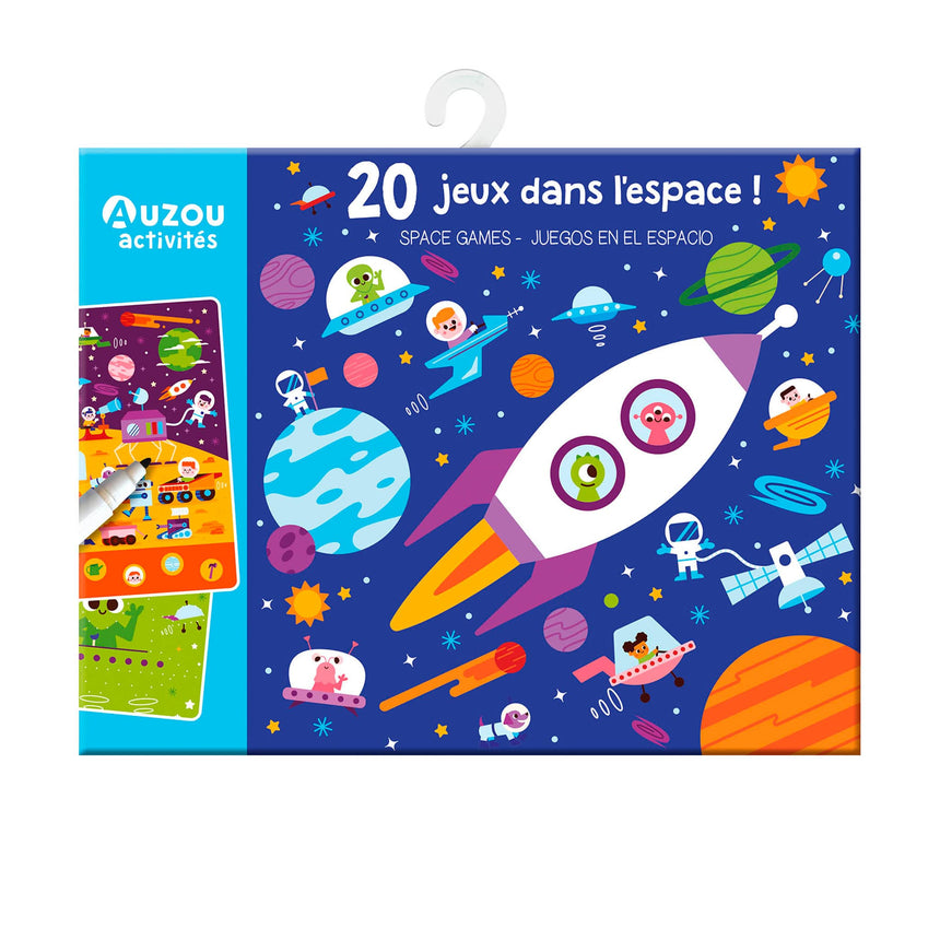 20 Jeux Dans L'Espace!-Auzou-AUZ-791039536707-CLÉMENT