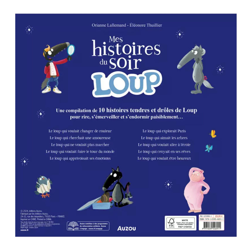 Mes Histoires Du Soir Loup-Auzou-AUZ-791039546911-CLÉMENT