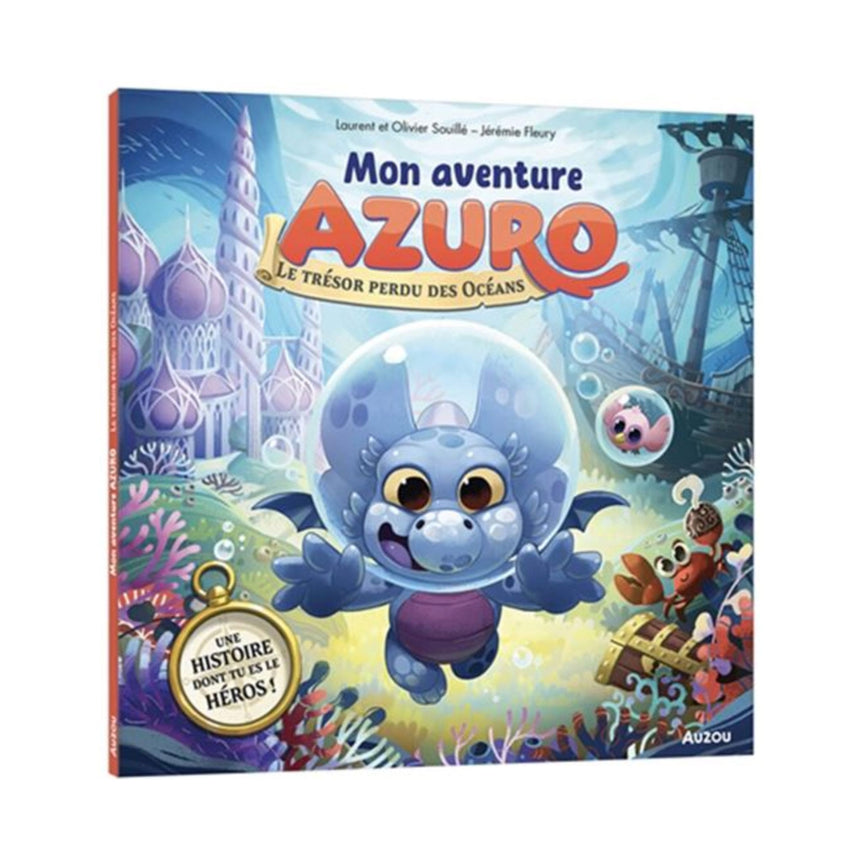 Azuro, Le Trésor Perdu Des Océans: Une histoire Dont Tu Es Le Héros!-Auzou-AUZ-791039572910-CLÉMENT
