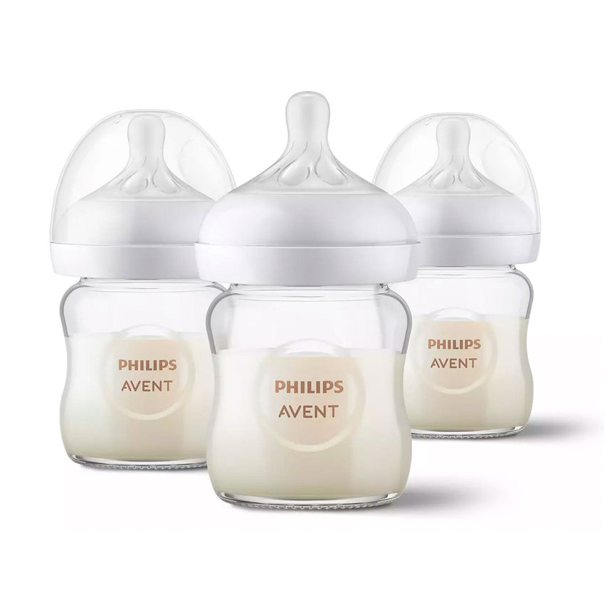 Biberon Verre (3) Naturel 4oz-Philips Avent-AVE-PASCY91003-CLÉMENT