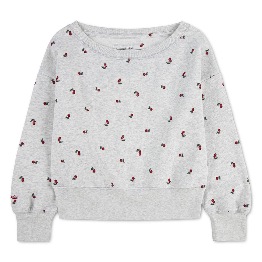 Gilet Ouaté Imprimée Cerise 5-18ans-Abercrombie Kids-Gris-7-8-A&F-43AL69-GH3-CLÉMENT