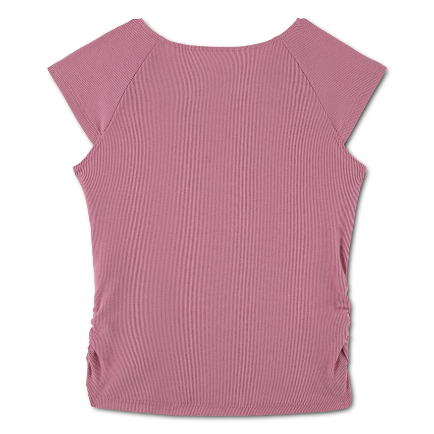T-shirt Côtelé 5-18ans-Abercrombie Kids-A&F-43AM26-AMR-CLÉMENT