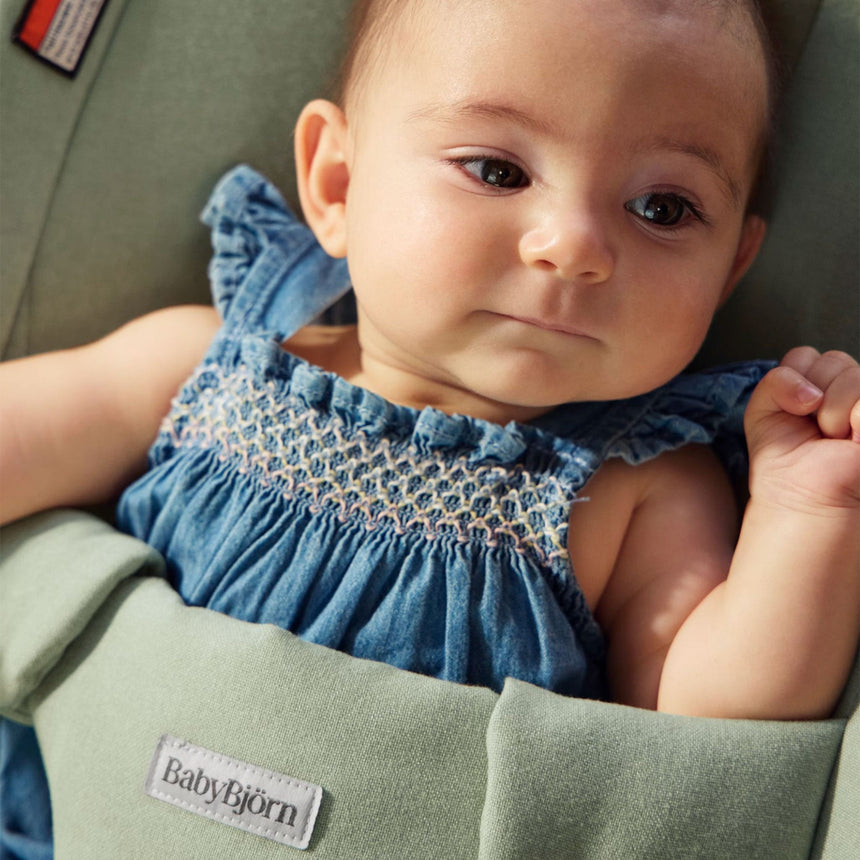 Transat Begin Tissé - Vert-Babybjorn-BAJ-002004US-CLÉMENT