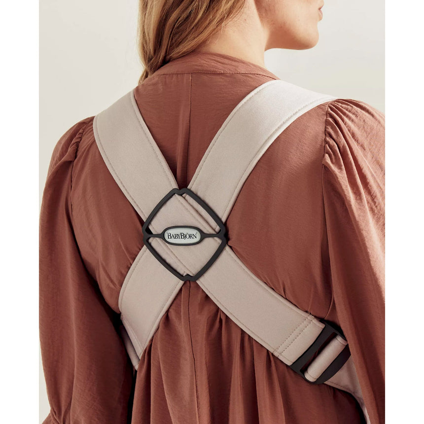 Porte-Bébé Mini 3D Jersey - Beige-Babybjorn-BAJ-021087CA-CLÉMENT