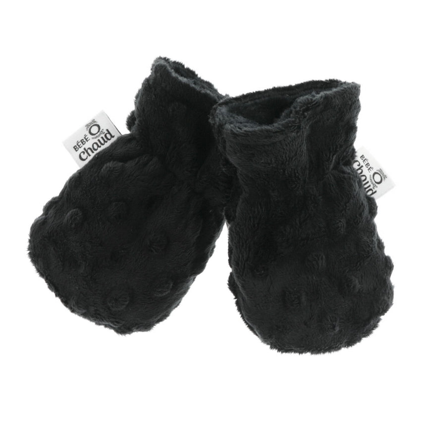 Mitaines Sans Pouce 0-18mois-Bebe O Chaud-Noir-0-6 m-BBO-MITUNI-1-CLÉMENT