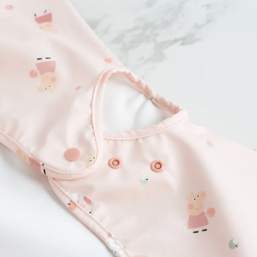 Bavoir à Manches Longues - Peppa Pig-Bibado-BDO-BIB504R-CLÉMENT
