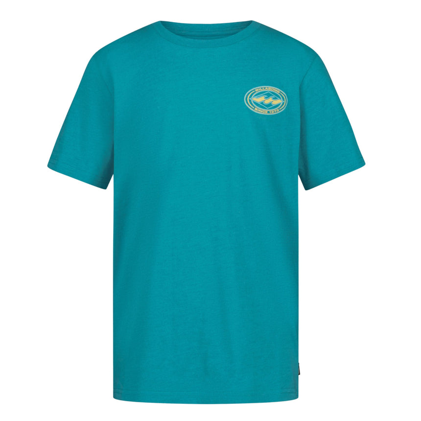 T-shirt Rotor Diamond 2-7ans-Billabong-Turquoise-2T-BIL-BSFJA08J-440-CLÉMENT