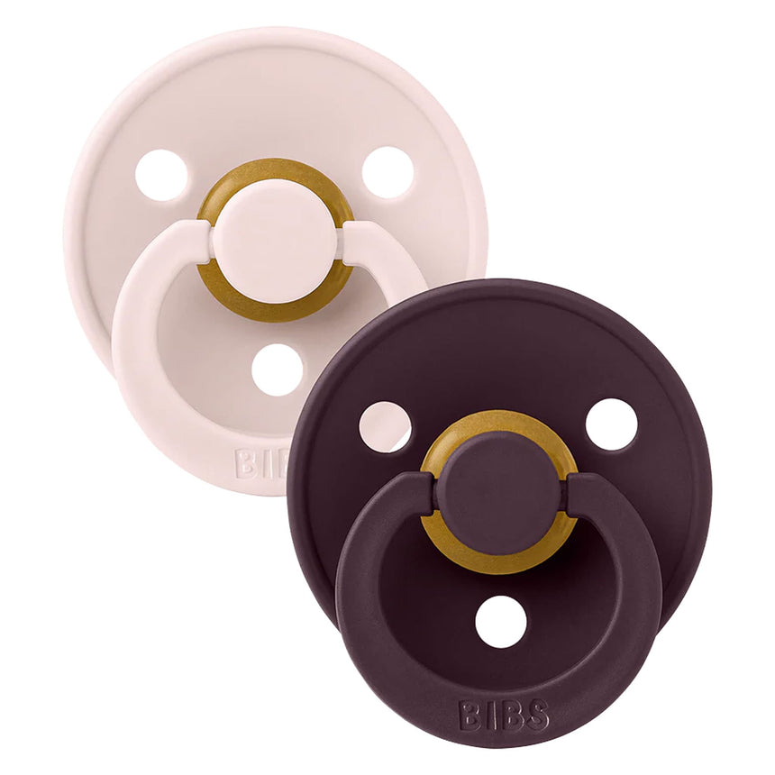 Suce Bibs (2) 6-18mois - Petal Plum (Grandeur 2)-Bibs-BIS-120467-CLÉMENT