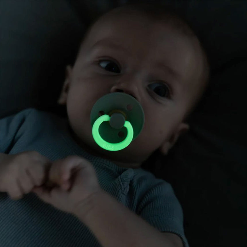 Suce BIBS (2) 18-36mois - Glow Sauge / Pin (Grandeur 3)-Bibs-BIS-130479-CLÉMENT
