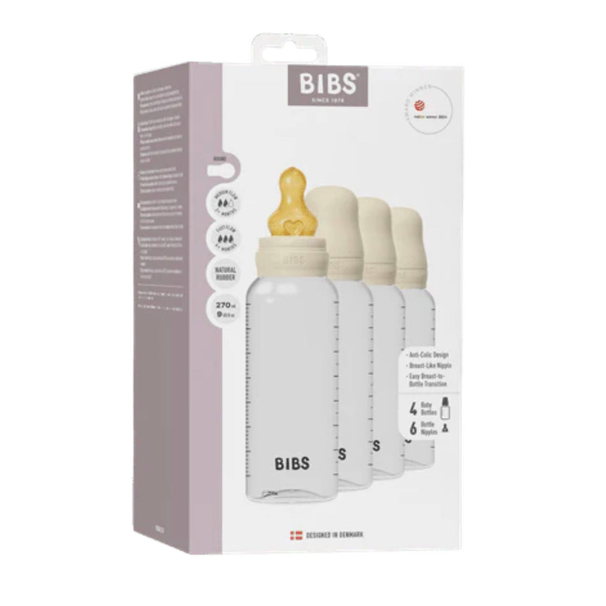 Bouteilles(4)270 Ml Latex - Ivoire-Bibs-BIS-5023216-CLÉMENT