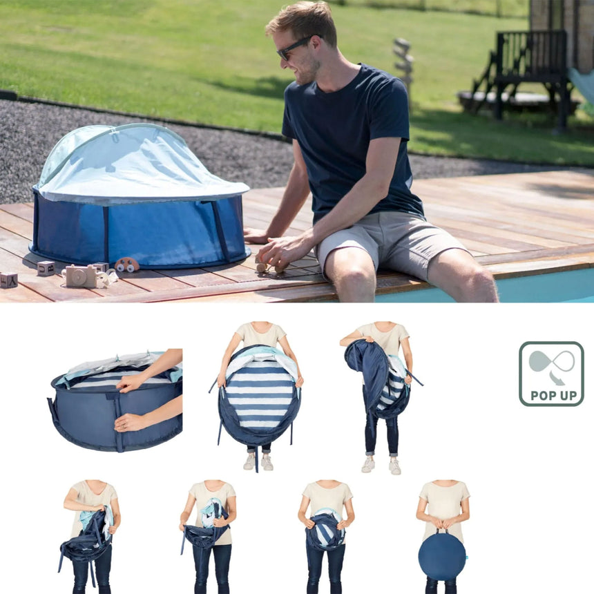 Tente Anti-UV / Anti-Moustique Babyni - Marinière-Babymoov-BMV-A035219-US-CLÉMENT
