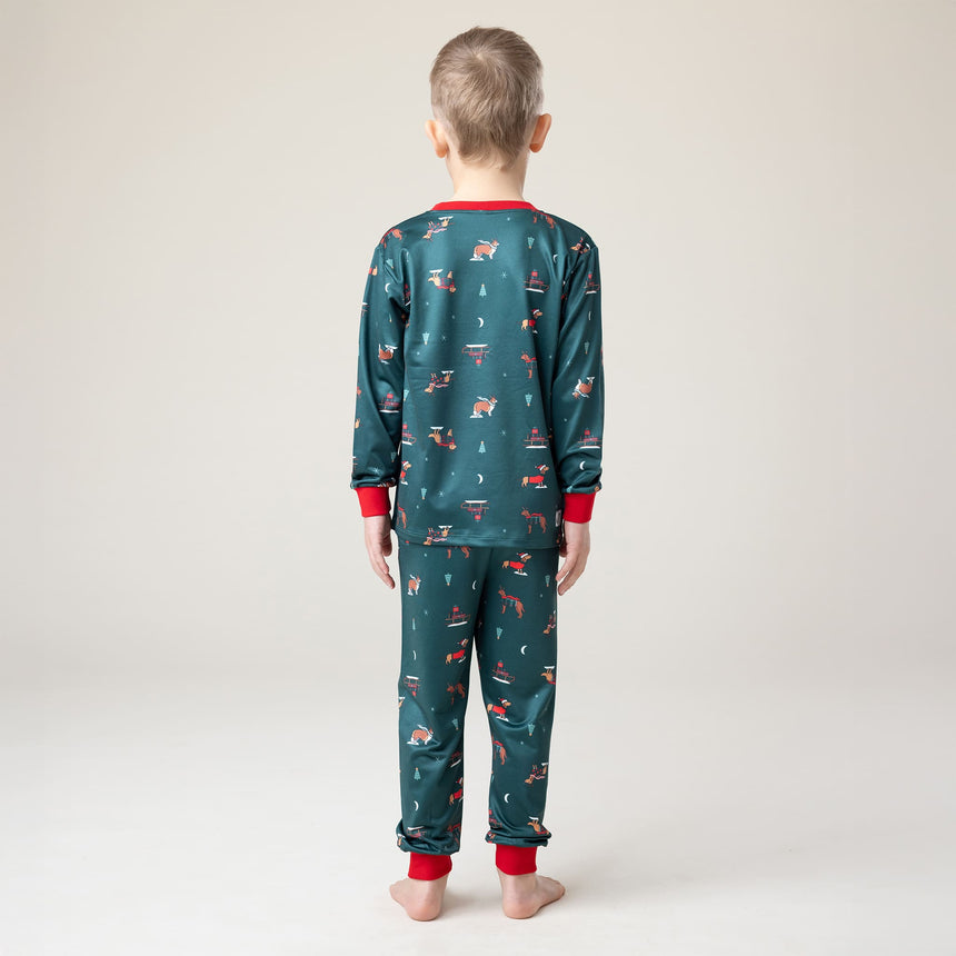 Pyjama Chiens Fêtes 2-12ans-Nano-BOS-F25P17-CLÉMENT
