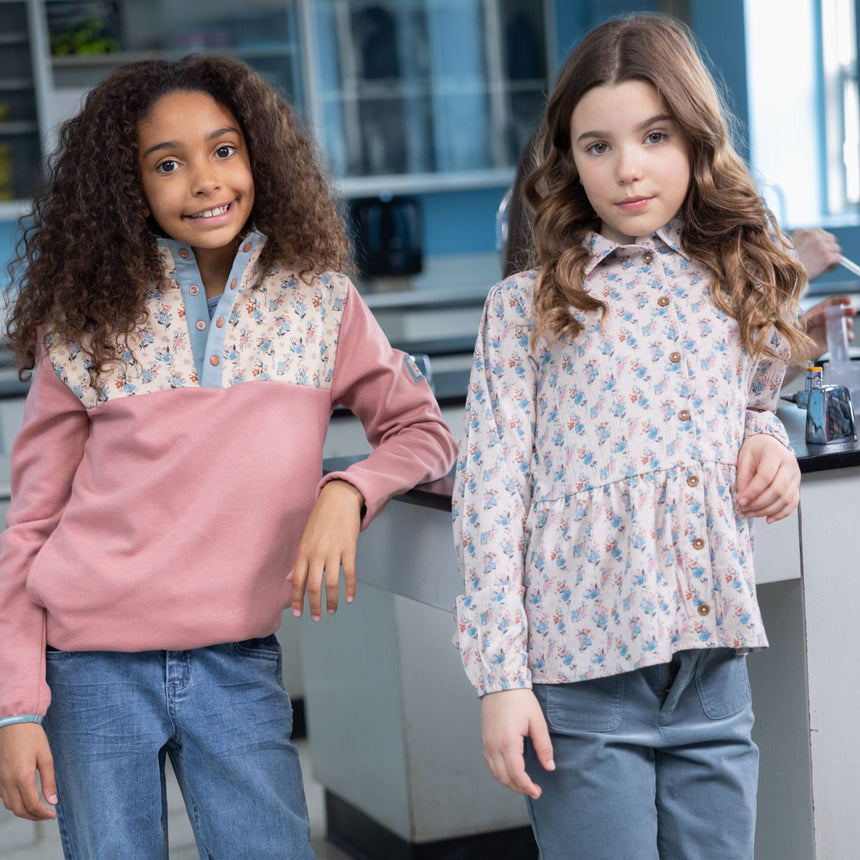 Veste Fleurs 2-12ans-Nano-BOS-F2606-07-CLÉMENT