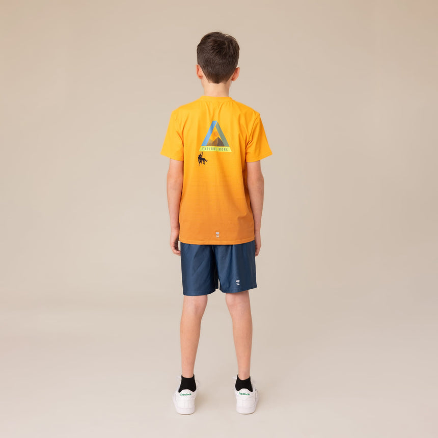 T-shirt Jaune Sommet 4-12ans-Nano-BOS-F26A81-10-CLÉMENT