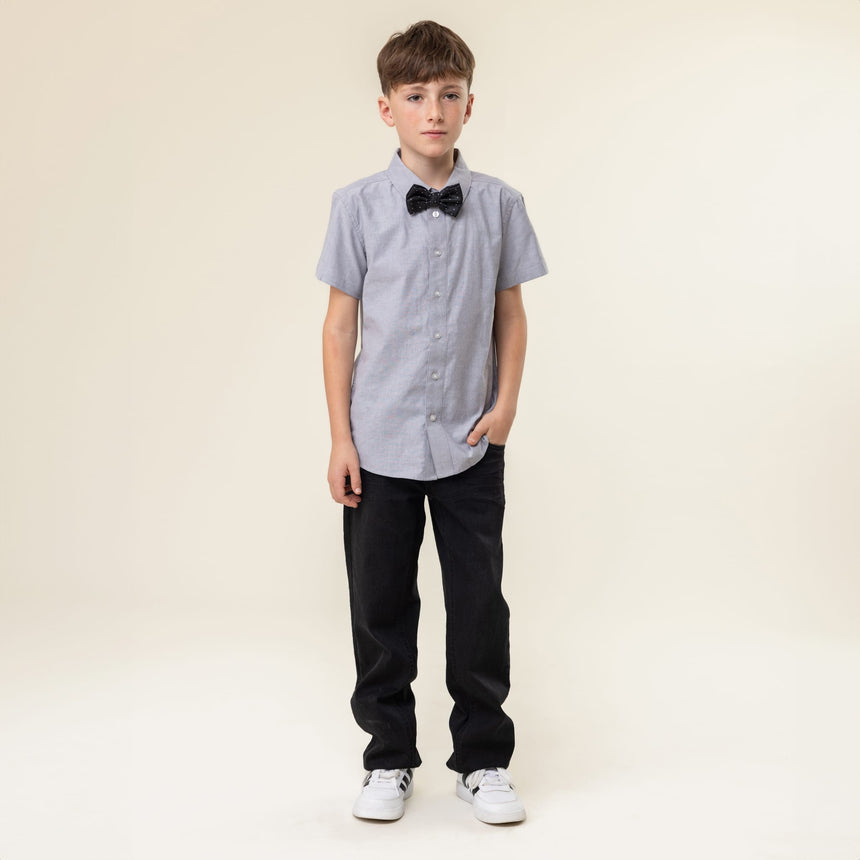 Chemise Noeud Papillon 2-12ans-Nano-BOS-BCH01-02-CLÉMENT