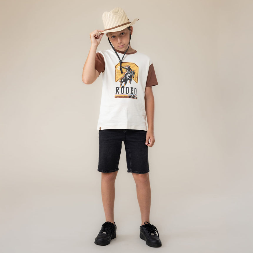 Short Denim Noir Ouest 2-12ans-Nano-BOS-S2603-08-CLÉMENT