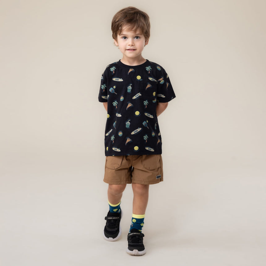 T-shirt Imprimée Vacances 2-12ans-Nano-BOS-S2607-03-CLÉMENT